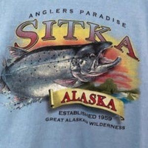 Men's XL Novelty T-Shirt - Sitka Alaska